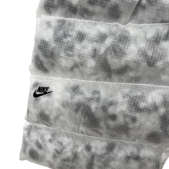 NWT Nike Insulated Scarf Marble White Gray - Picture 4 of 13